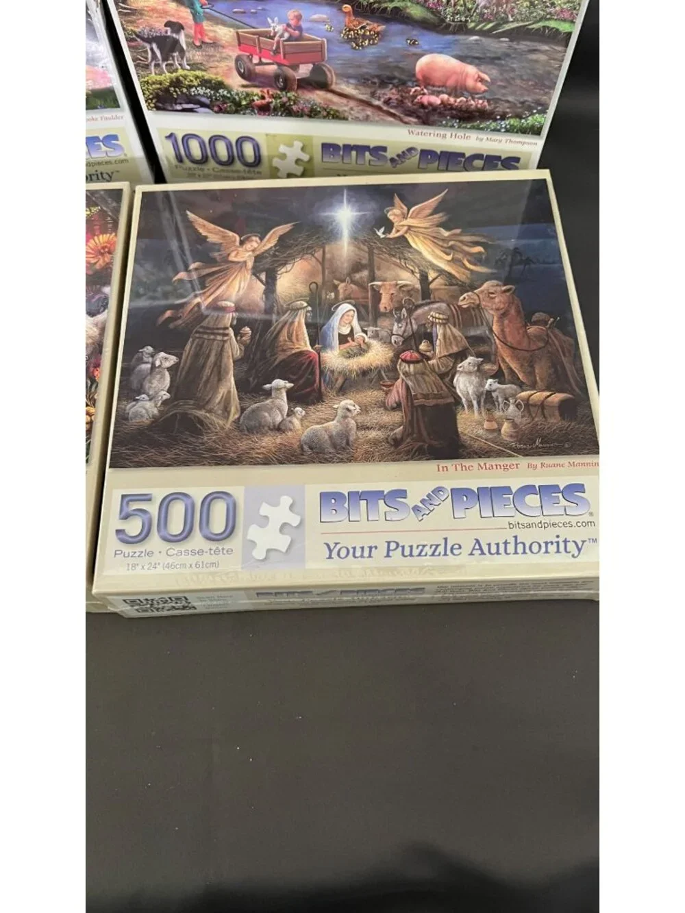Bits And Pieces Assorted Jigsaw Puzzle Lot 4 Designs 500/1000 Pieces New - Picture 3 of 5